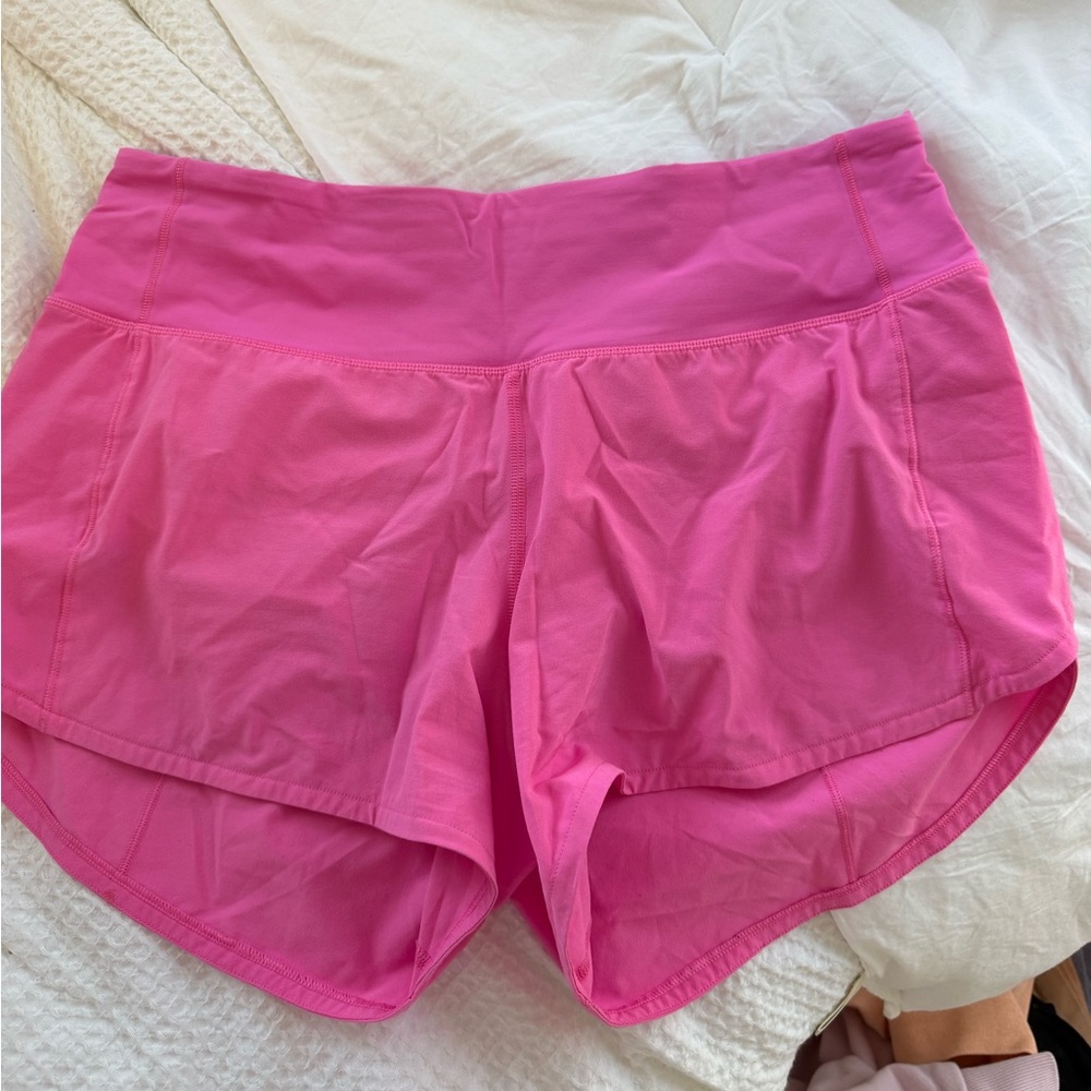 Pink Lululemon Shorts